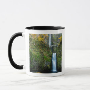 Multnomah Falls In Autumn In The Columbia Gorge Mug