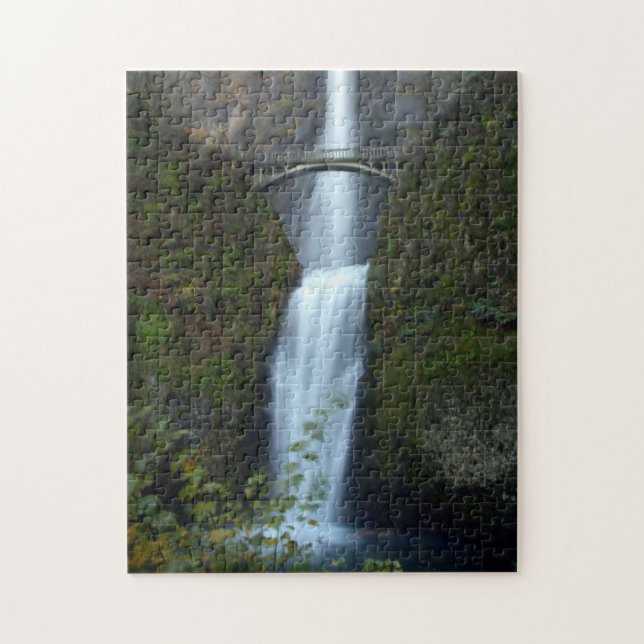 Multnomah Falls Jigsaw Puzzle (Vertical)