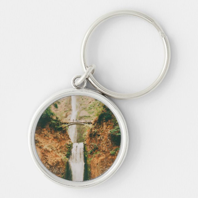 Multnomah Falls Keychain (Front)