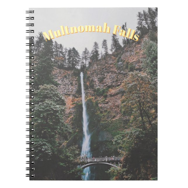 Multnomah Falls Notebook (Front)