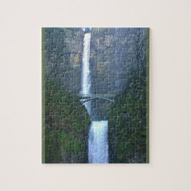 Multnomah Falls, OR Jigsaw Puzzle (Vertical)