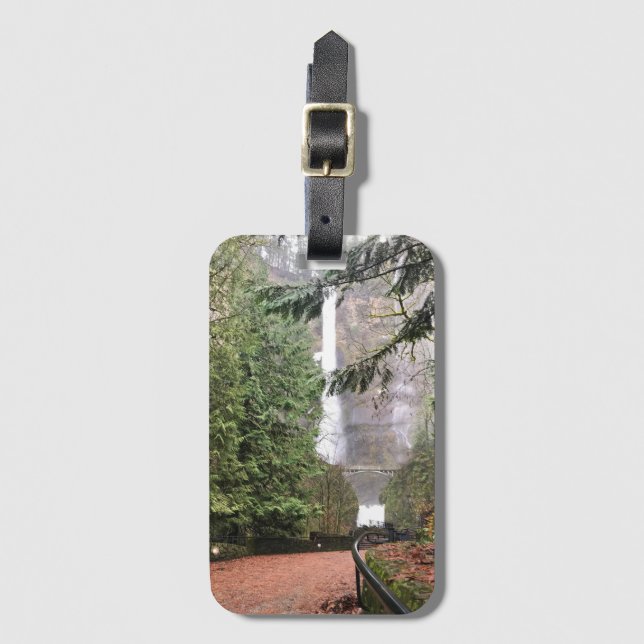 Multnomah Falls, OR Luggage Tag (Front Vertical)