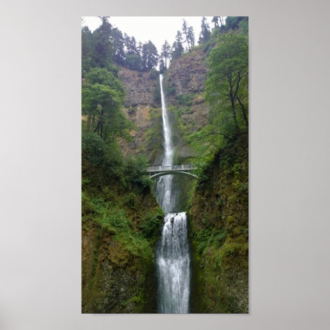 Multnomah Falls, OR Poster (Front)