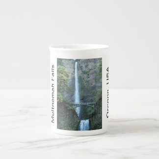 Multnomah Falls Oregon Bone China Mug