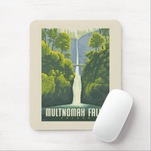 Multnomah Falls   Oregon Mouse Pad