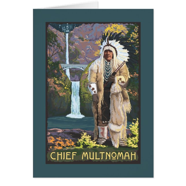 Multnomah Falls, OregonChef Multnomah (Devant)