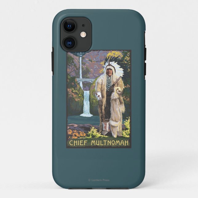 Multnomah Falls, OregonChief Multnomah Case-Mate iPhone Case (Back)