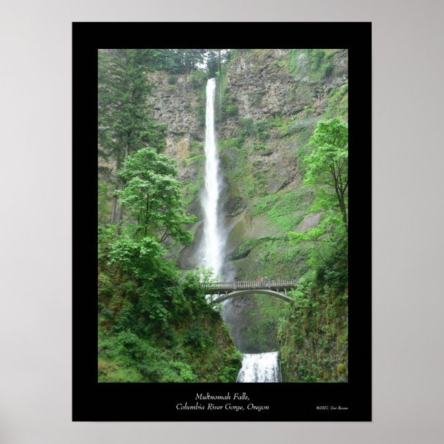 Multnomah Falls Poster (Front)