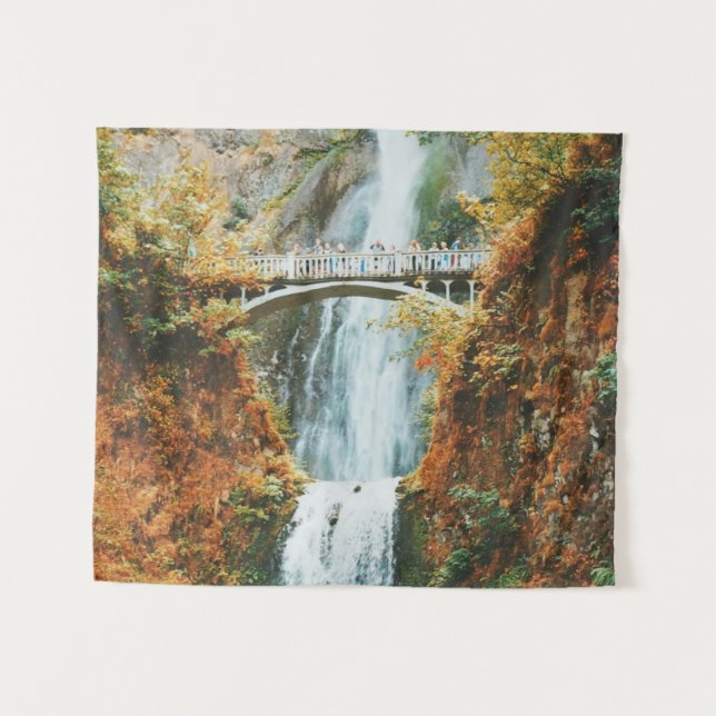 Multnomah Falls  Tapestry (Front (Horizontal))