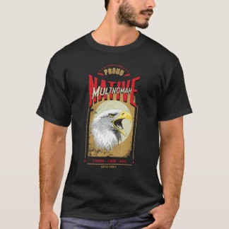 Multnomah Native American Eagle Spirit Vintage Hon T-Shirt