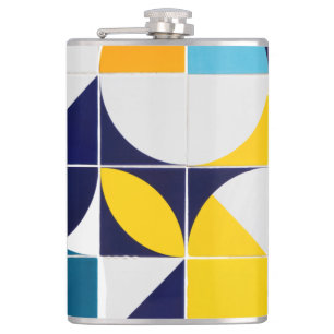 Multycolor Abstract Flask