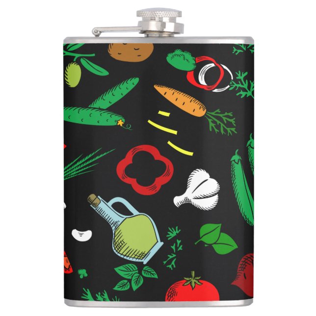 Multycolor Vegetable Flask (Front)