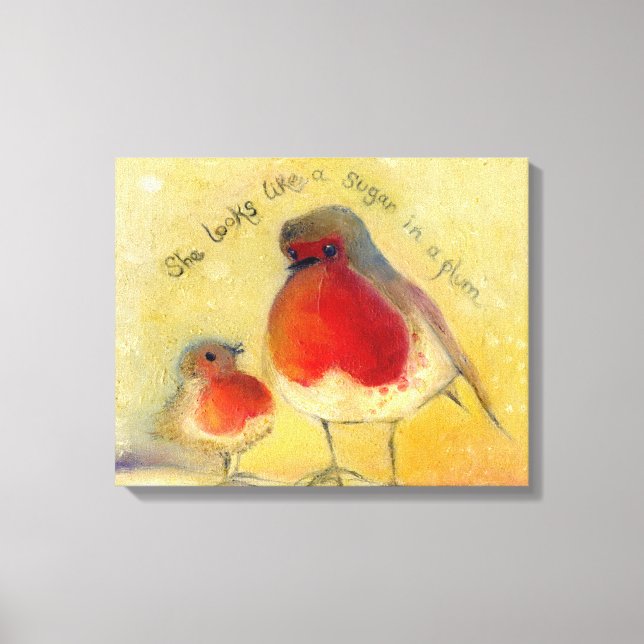 Mum and Me 2012 Canvas Print (Front)