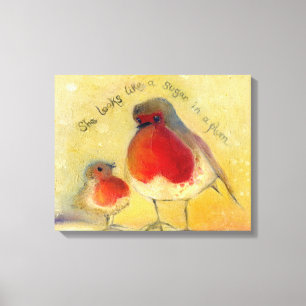 Mum and Me 2012 Canvas Print