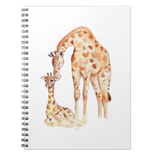 Mum & Baby Giraffe Notebook