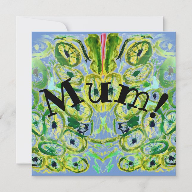 Mum! Card (Front)