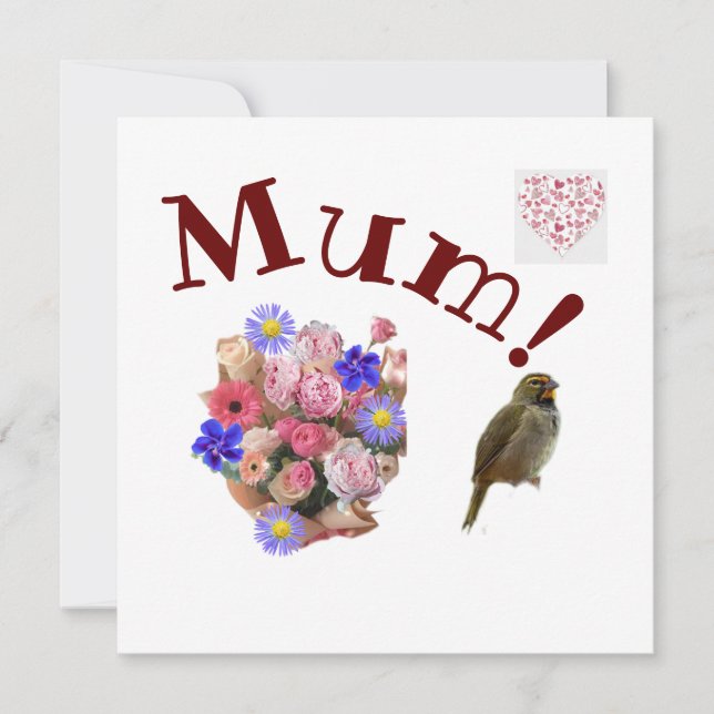 Mum Card (Front)