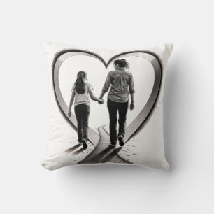 Mum day´s love  throw pillow