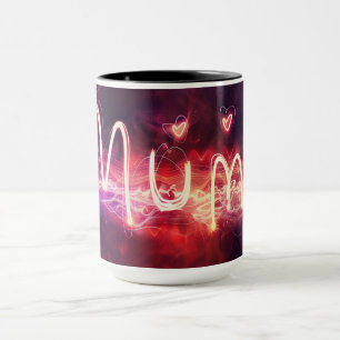 'Mum' Digital Art Mug