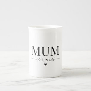 Mum Established 2026 Bone China Mug