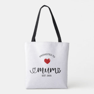 Mum Established New Mom Tote Bag