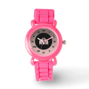 Mum Glitter Strap Watch
