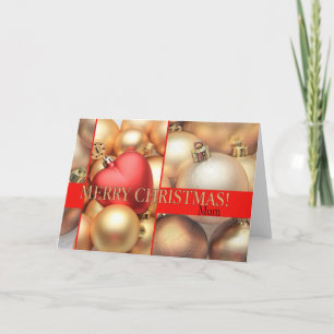 Mum  Merry Christmas card