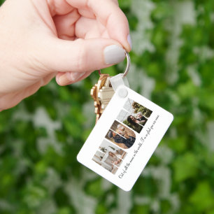 Mum Photo Collage Keychain