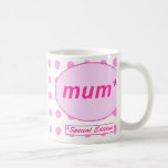 Mum: Special Edition mug<br><div class="desc">Mum: Special Edition Mug (pink) Mums are special. Let her know with this lovely mug... .and why not compliment it with a matching t-shirt! Go on... show her how much you care.</div>