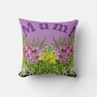 MUM!  THROW PILLOW