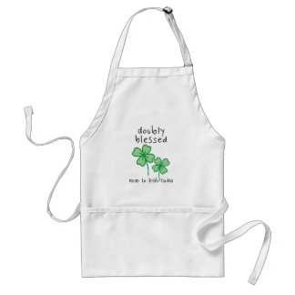 Mum to Irish Twins apron