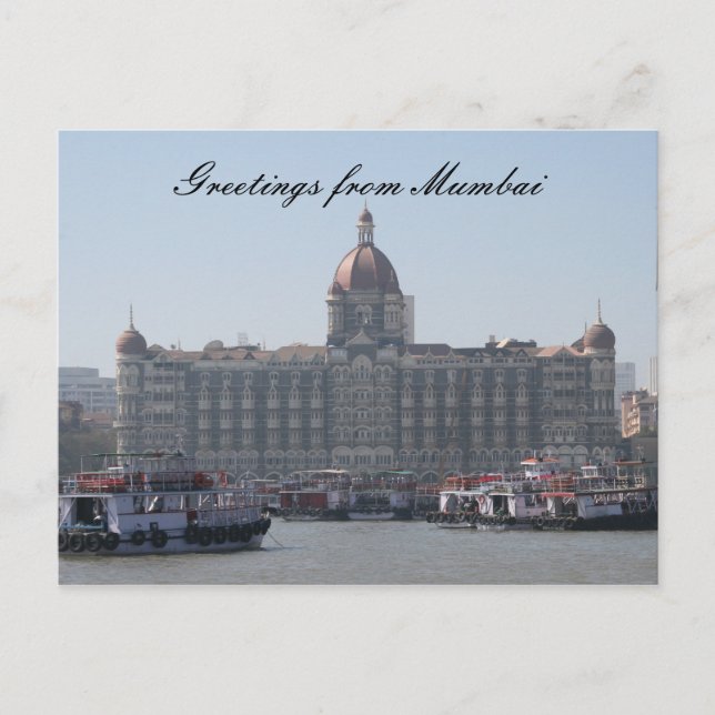 mumbai greetings postcard (Front)