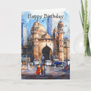 Mumbai in India Card