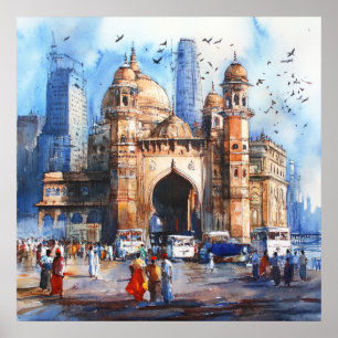 Mumbai in India Poster