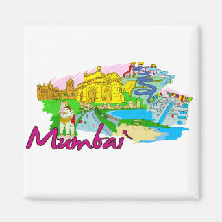 Mumbai - India.png Magnet