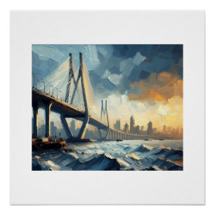 Mumbai Trans Harbour Bridge,  Poster