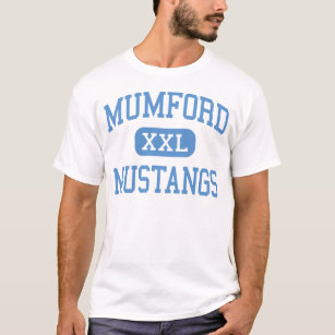 Mumford - Mustangs - High - Detroit Michigan T-Shirt