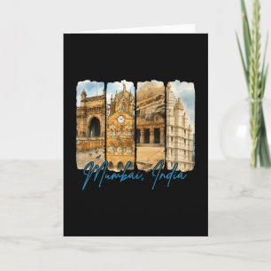 Mumi India Traveling Trip Brushstroke Souvenir Vac Card