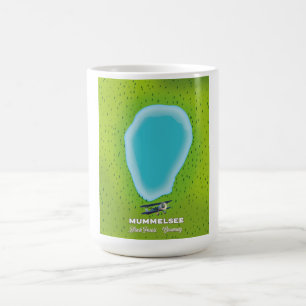 Mummelsee Black Forest Germany map. Coffee Mug