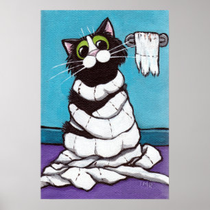 Mummified - Impression de chats Whimsical