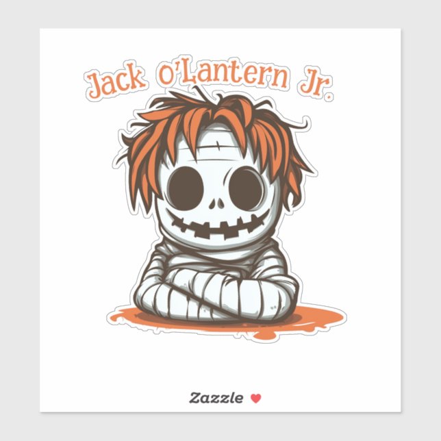 Mummified Jack O' Lantern (Sheet)