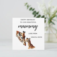 Mummy Birthday Card