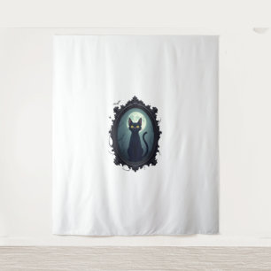 Mummy Cat Madness Tapestry
