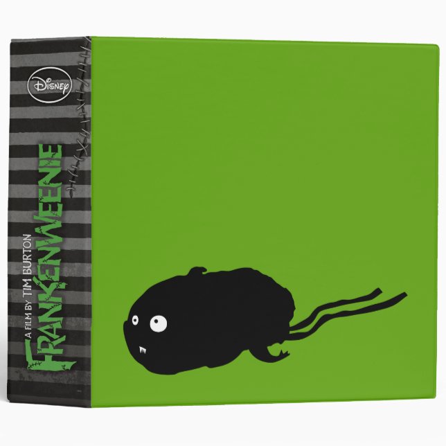 Mummy Hamster Silhouette Binder (Front/Spine)