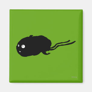 Mummy Hamster Silhouette Magnet