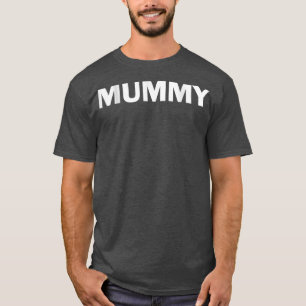 Mummy Lazy Halloween Costume Funny T  T-Shirt