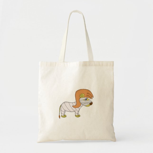 Mummy Lion Tote Bag (Front)