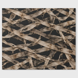 Mummy Madness Halloween Costume Party Wrapping Paper