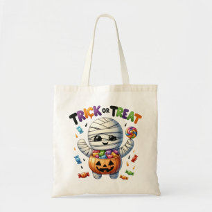 Mummy Madness Trick or Treat Bag