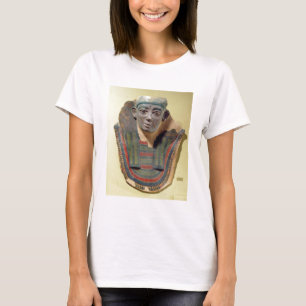 Mummy mask, from Mirgissa (stuccoed and painted pl T-Shirt